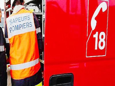 19 pompiers ont été mobilisés sur l'intervention, mardi 31 décembre à Saint-Etienne-du-Rouvray. - Illustration