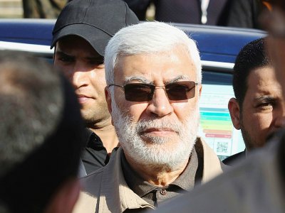 Abou Mehdi al-Mouhandis, numéro deux du Hachd al-Chaabi, le 31 décembre 2019 à Bagdad - AHMAD AL-RUBAYE [AFP/Archives]