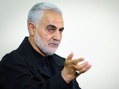 Le général iranien Ghassem Soleimani le 1er octobre 2019 à Téhéran - Handout [KHAMENEI.IR/AFP/Archives]