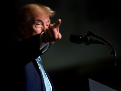 Donald Trump à Miami le 3 janvier 2020 - JIM WATSON [AFP]