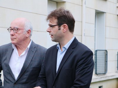 Xavier Le Coutour (à gauche) rejoint le Rassemblement écologiste et citoyen de Rudy L'Orphelin (à droite). - Léa Quinio