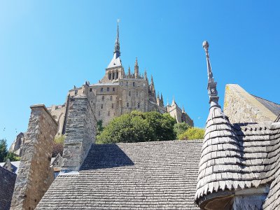 Abbaye du Mont-Saint-Michel : fréquentation touristique en hausse en 2019. - Thierry Valoi