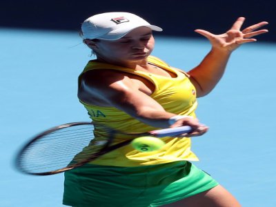 L'Australienne Ashleigh Barty, N.1 mondiale, reversera à la Croix Rouge l'ensemble de ses gains au tounoi WTA de Brisbane - Tony ASHBY [AFP/Archives]