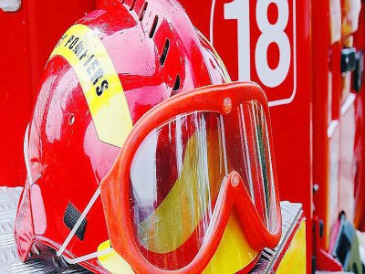 Sept pompiers avec cinq engins sont intervenus sur les lieux du sinistre, ce mercredi 8 janvier, à Notre-Dame-de-Granvenchon. - Illustration