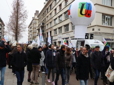 Les enseignants participeront aux différentes manifestations prévues dans le département de Seine-Maritime ce jeudi 9 janvier. - Pierre Durand-Gratian