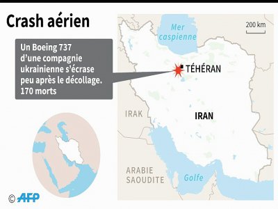 Crash d'avion en Iran - Aude GENET [AFP]