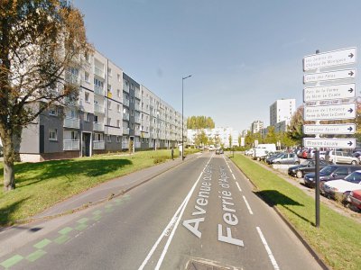 Un jeune de 22 ans est tombé depuis le balcon d'un appartement du 4e étage, au Havre, ce lundi 13 janvier. - Google Street View