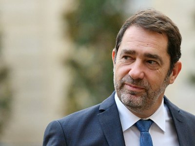 Le ministre de l'Intérieur Christophe Castaner à Matignon, le 25 novembre 2019 - STEPHANE DE SAKUTIN [AFP/Archives]