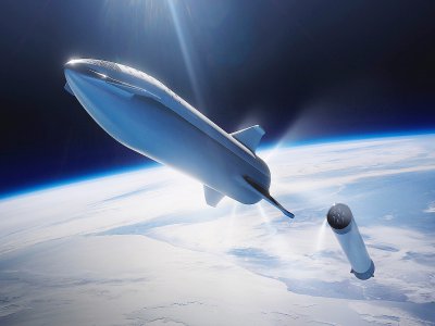 Le Starship de la mission SpaceX - Elon Musk