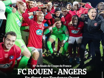Le choc Rouen - Angers va boucler ce formidable week-end de Coupe de France en Normandie.