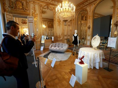 L'exposition "Made in France" à l'Elysée, le 17 janvier 2020 - Ludovic MARIN [AFP]