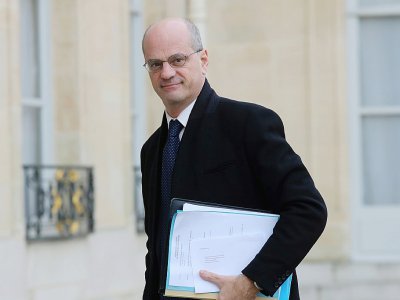 Le ministre de l'Education Jean-Michel Blanquer, le 15 janvier 2020 à l'Elysée, à Paris - Ludovic Marin [AFP/Archives]