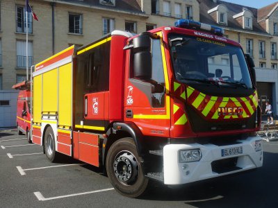 Les pompiers du Calvados sont intervenus pour un feu de maison à Bayeux, ce mardi 21 janvier.