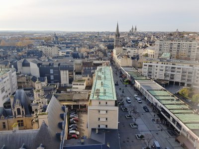 Le prix de l'immobilier à Caen a augmenté de quasiment 8 % par rapport à 2018. Le centre ancien reste toujours le secteur le plus cher au m2.