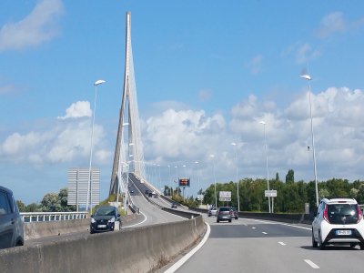Il faudra dépenser 10 centimes de plus pour franchir le pont de Normandie à partir du samedi 1er février.