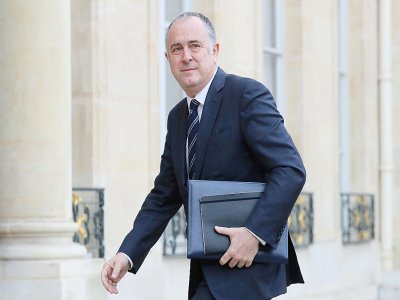 Le ministre de l'Agriculture, Didier Guillaume, à l'Elysée, le 15 janvier 2020 - Ludovic Marin [AFP/Archives]