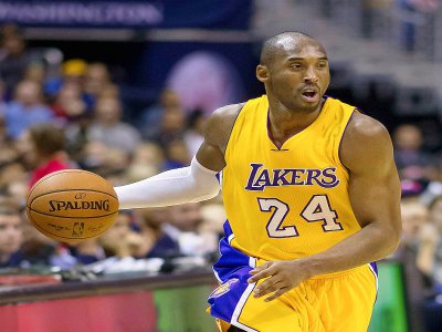 Kobe Bryant sous le maillot des Lakers. - KeithAllisonPhoto.com