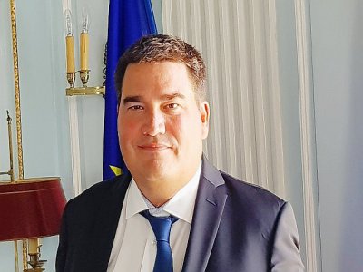 Olivier Bitz, sous-préfet de Mortagne-au-Perche de 2016 à 2020. - Eric Mas