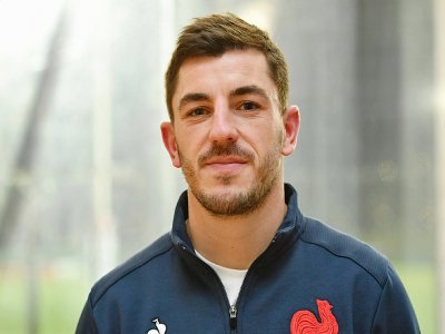 L'arrière de l'équipe de France de rugby Anthony Bouthier, le 25 janvier 2020 à Nice - YANN COATSALIOU [AFP]