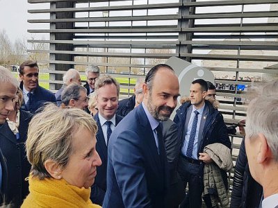 Edouard Philippe est maintenant officiellement en campagne pour la mairie du Havre. - Thierry Valoi