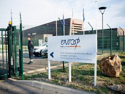 Le centre de l'ENSOSP (Ecole nationale supérieurs des officiers de sapeurs-pompiers) à Aix-en-Provence, le 2 février 2020 - CLEMENT MAHOUDEAU [AFP]