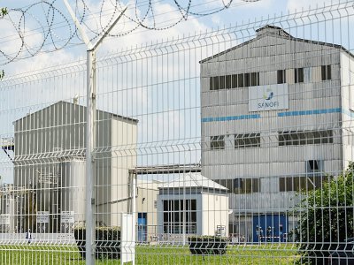 L'usine Sanofi de Mourenx (Pyrénées-Atlantiques), le 9 juillet 2018 - MEHDI FEDOUACH [AFP/Archives]