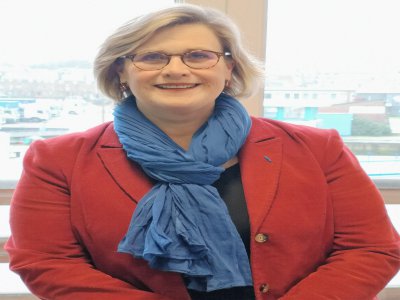 En poste depuis 2014, Marie-Agnès Poussier-Winsback, maire de Fécamp, est candidate à sa succession en mars prochain. - Myriam LAHLAH