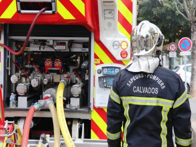 Les pompiers ont été mobilisés dans la soirée du mercredi 5 février à Vaudry. - Célia Caradec