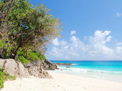 Les plages paradisiaques des Seychelles restent très prisées des jeunes mariés. - Pixabay