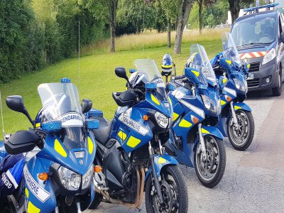 Dans l'Orne, les jeunes motocyclistes peuvent être tutorés par les motards de la gendarmerie nationale. - Eric Mas