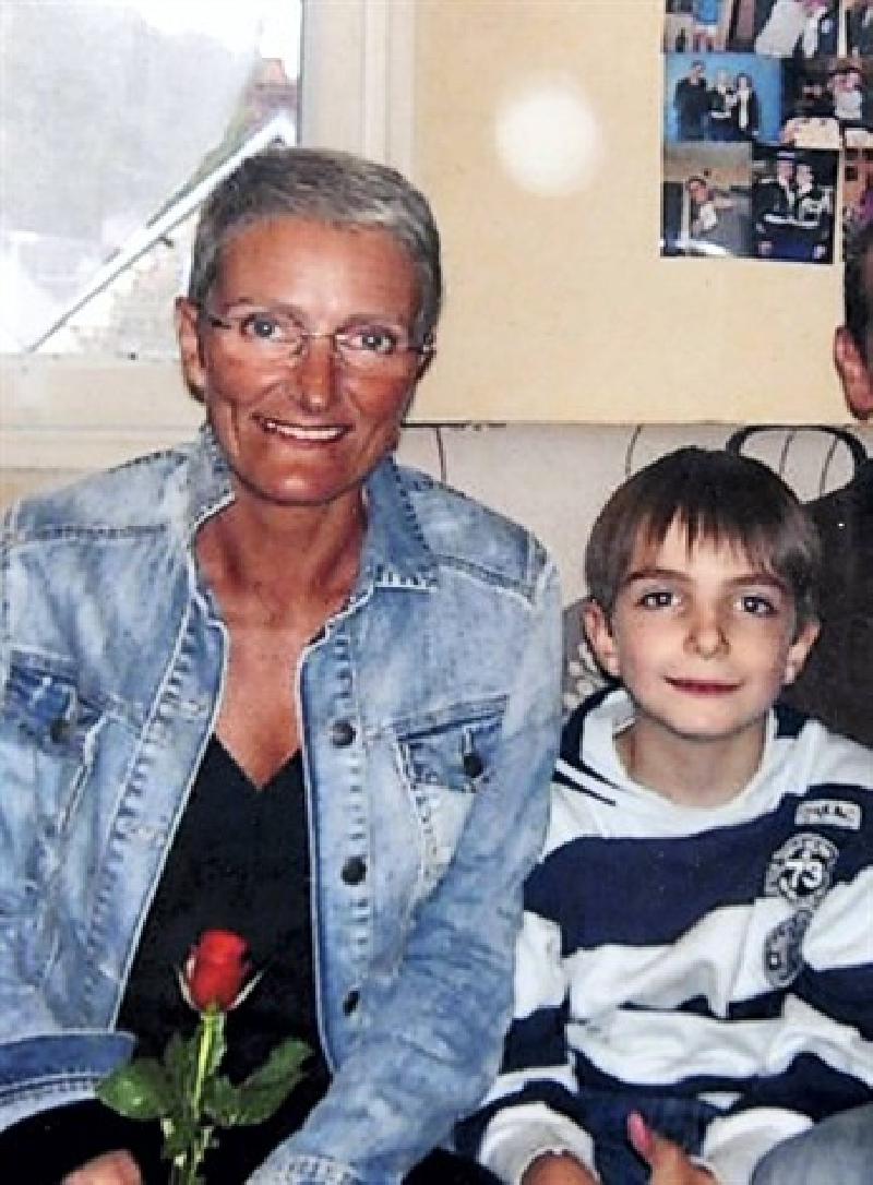 La dernière photo de Mathis et de sa mère, avant l'enlèvement de l'enfant par son père, il y a tout juste un an.