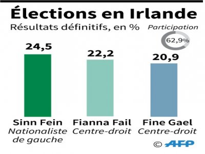 Elections législatives en Irlande - [AFP]