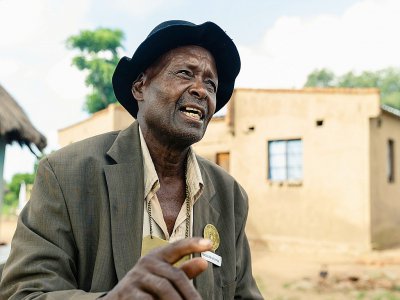 L'éleveur Jason Neshava lors d'une interview à Buhera, le 29 janvier 2020 au Zimbabwe - Jekesai NJIKIZANA [AFP]
