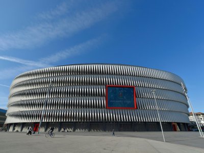 Vue générale du stade de Bilbao, l'une des villes hôte de l'Euro-2020 de football, le 7 janvier 2020 - ANDER GILLENEA [AFP/Archives]