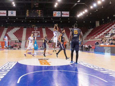 Le Rouen Métropole Basket a récupérer la 8e place au classement après sa victoire contre Nantes mardi 11 février 2020. - Romain Flohic