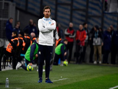L'entraîneur portugais de Marseille, André Villas-Boas, lors du match de Ligue 1 face à Toulouse, au Vélodrome, le 8 février 2020 - GERARD JULIEN [AFP/Archives]