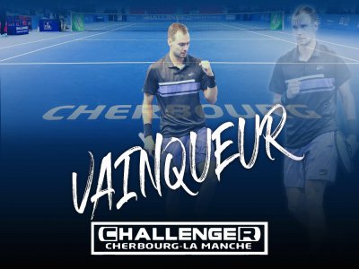 Roman Safiullin remporte la 27ème édition du Challenger de Cherbourg. - twitter ChallengerdeCherbourg