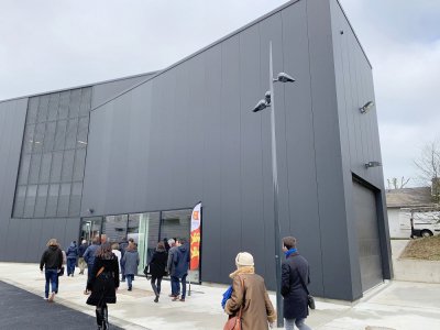 Le Campus Normandie Éolien à Fécamp a été inauguré le vendredi 14 février. - Fécamp Caux Littoral Agglo