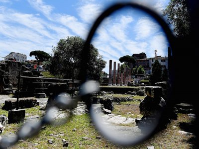 Une vue du Foro Romano, les forums romains, le 13 juin 2019 - Tiziana FABI [AFP]