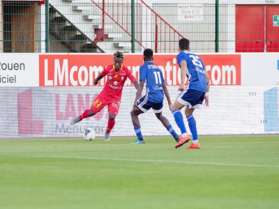 Quevilly Rouen Métropole a perdu contre Concarneau 1-0. - Romain FLOHIC