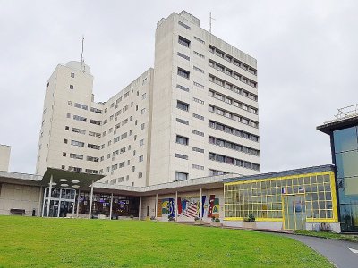 Le Centre hospitalier Mémorial à Saint-Lô est activé en renfort du CHU de Caen en cas d'épidémie de coronavirus en France. - Thierry Valoi