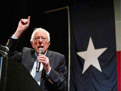 Bernie Sanders le 22 février 2020 à El Paso (Texas, sud) - Paul Ratje [AFP/Archives]