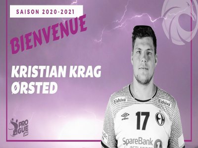 Le Danois Kristian Krag Orsted a signé pour deux saisons à la JS Cherbourg Handball. - JSC
