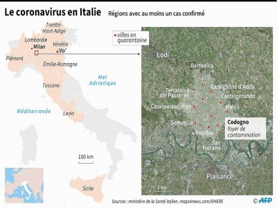 Le coronavirus en Italie - [AFP]