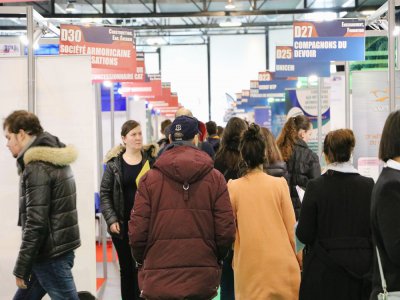 L'an dernier, plus d'un millier de contrats d'embauche ont été signés lors du salon organisé au Parc des expositions de Rouen.