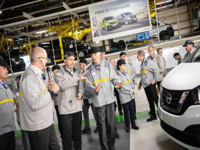 Renault Sandouville équipe désormais, dès leur arrivée à l'usine, les livreurs et les fournisseurs en provenance notamment de la Slovénie et de l'Italie. (Illustration) - Patrick Gheleyns