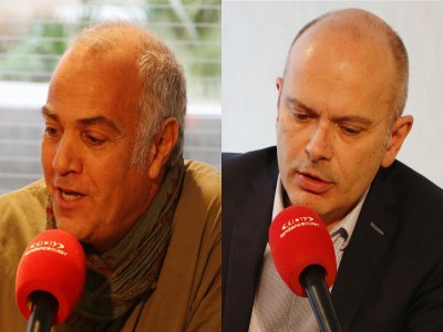 5. Frédéric Podguszer et Jean-François Bures
Ce sont Frédéric Podguszer, tête de liste Lutte ouvrière pour faire entendre le camp des travailleurs, et Jean-François Bures, pour la liste Au cœur de Rouen, qui ont conclu le plateau.