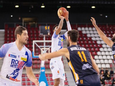 Le Rouen Métropole Basket vient d'enchainer avec une seconde défaite d'affilée qui le sort du Top 8. - Romain Flohic