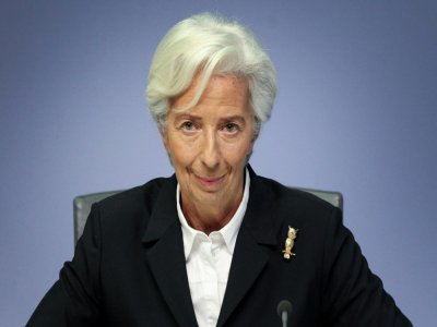 Christine Lagarde le 23 janvier 2020 à Francfort - Daniel ROLAND [AFP/Archives]