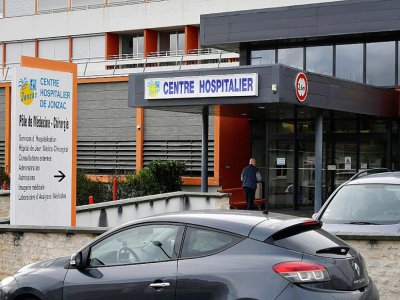 L'hôpital de Jonzac (Charente-Maritime), le 29 février 2020 - GEORGES GOBET [AFP]
